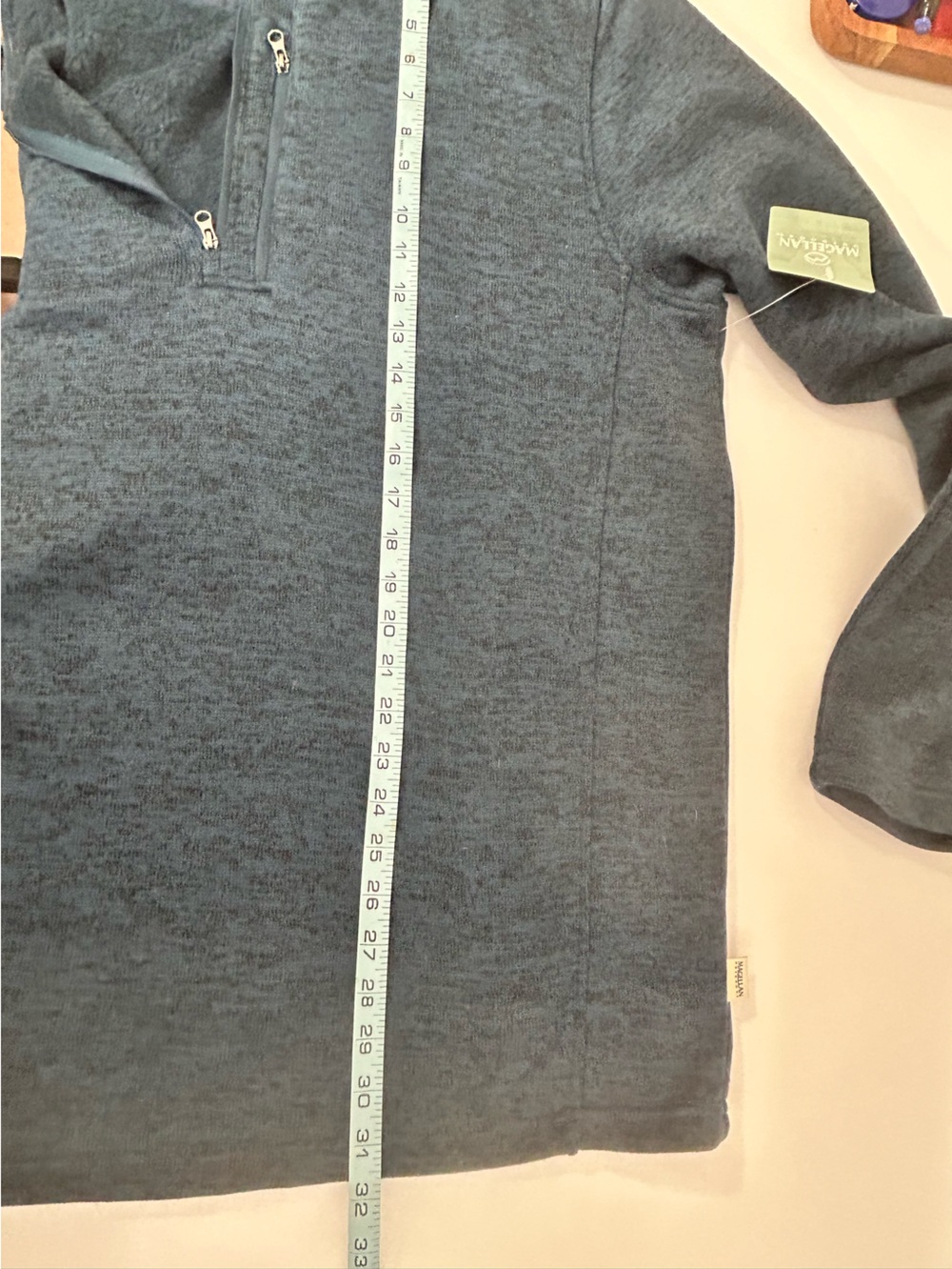 NWT Magellan Outdoors Men's Blue Lightweight Quarter-Zip Shirt Jacket Size XL - Picture 11 of 14